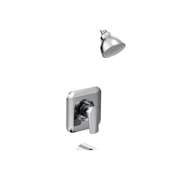 Moen One-Function, Tub/Shower, Chrome Plated T2813EP